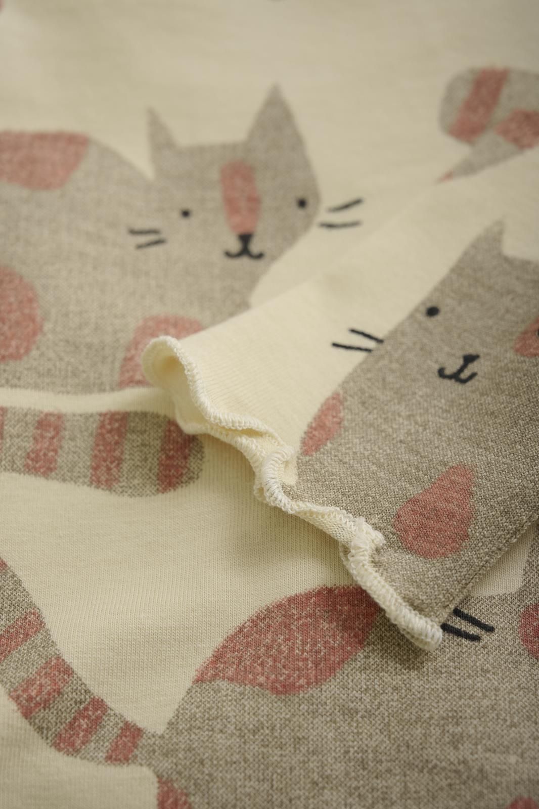 Noppies Baby Longsleeve Twain - Animals Pattern Medium Grey
