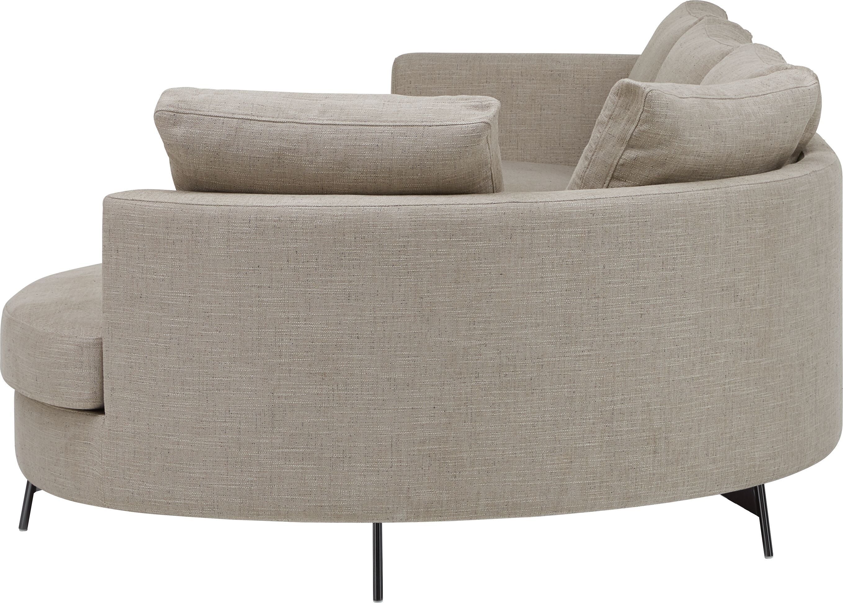 DIENER B St Brescia Ecksofa.r, beige - Beige / B: 309.0 cm x T: 148.0 cm x H: 81.0 cm