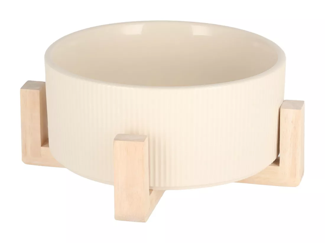 Gamelle Pour Animaux Merana Beige Foncé 6.5 x 15.5