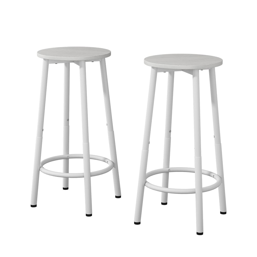 Vicco Barhocker Edmonton Weiß 31,5 x 64 cm 2er Set
