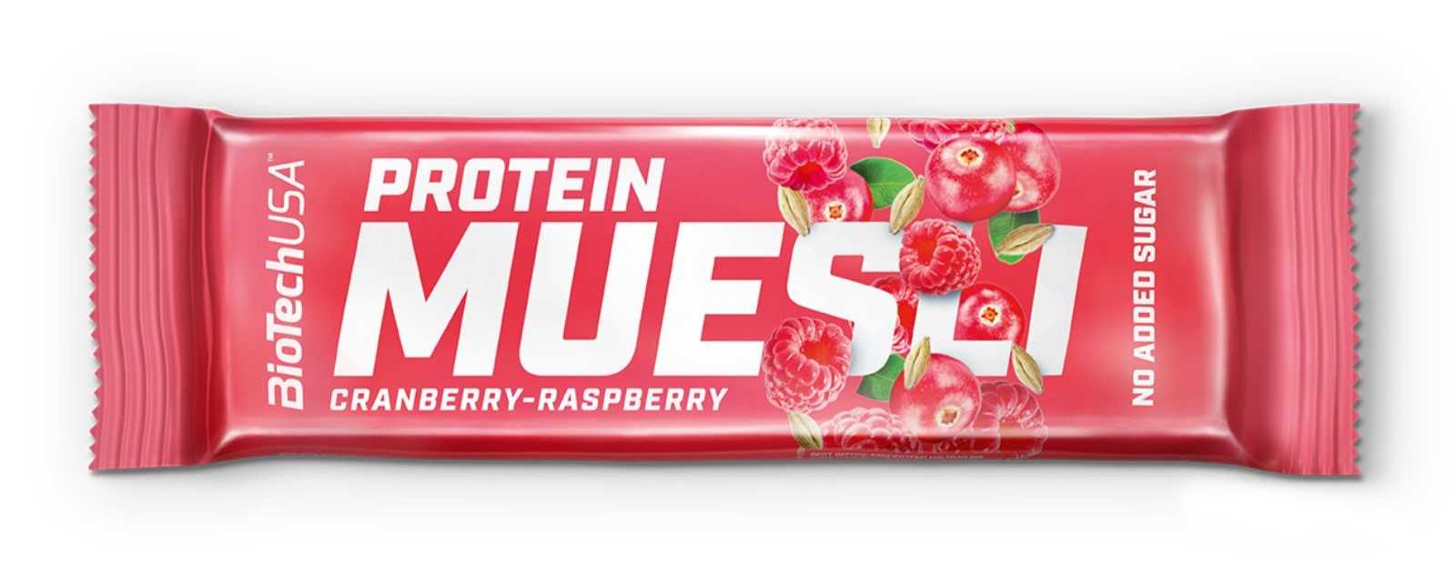 Barra de proteína de muesli Biotech USA 30g