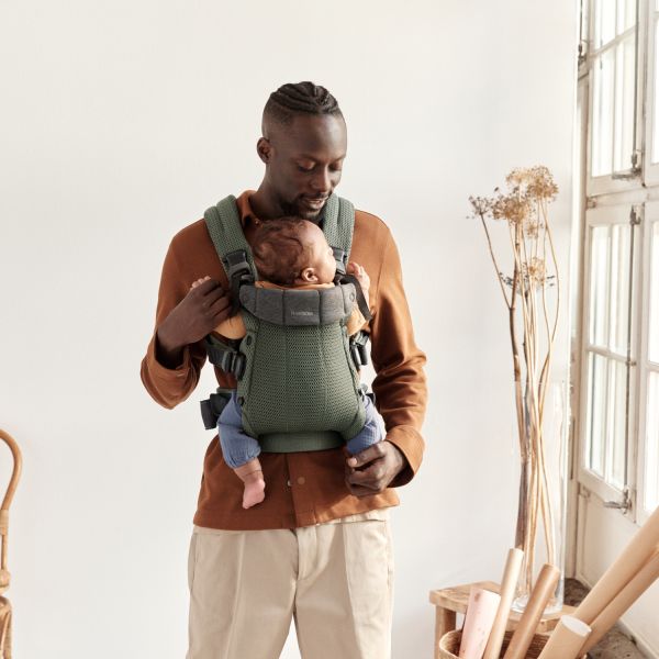 BabyBjörn Harmony 3D Mesh Draagzak Oudroze