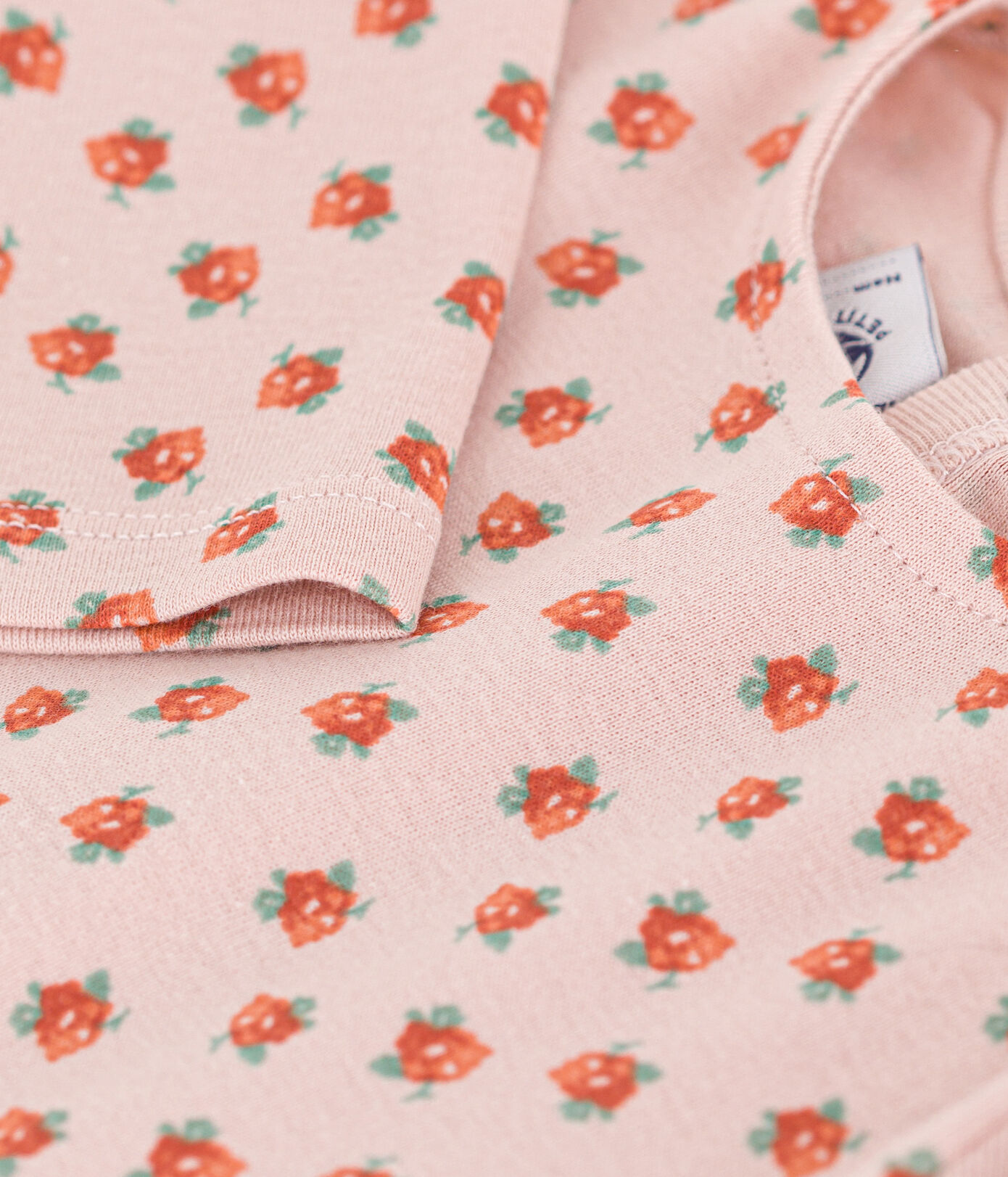 Tee-shirt manches longues en coton bébé