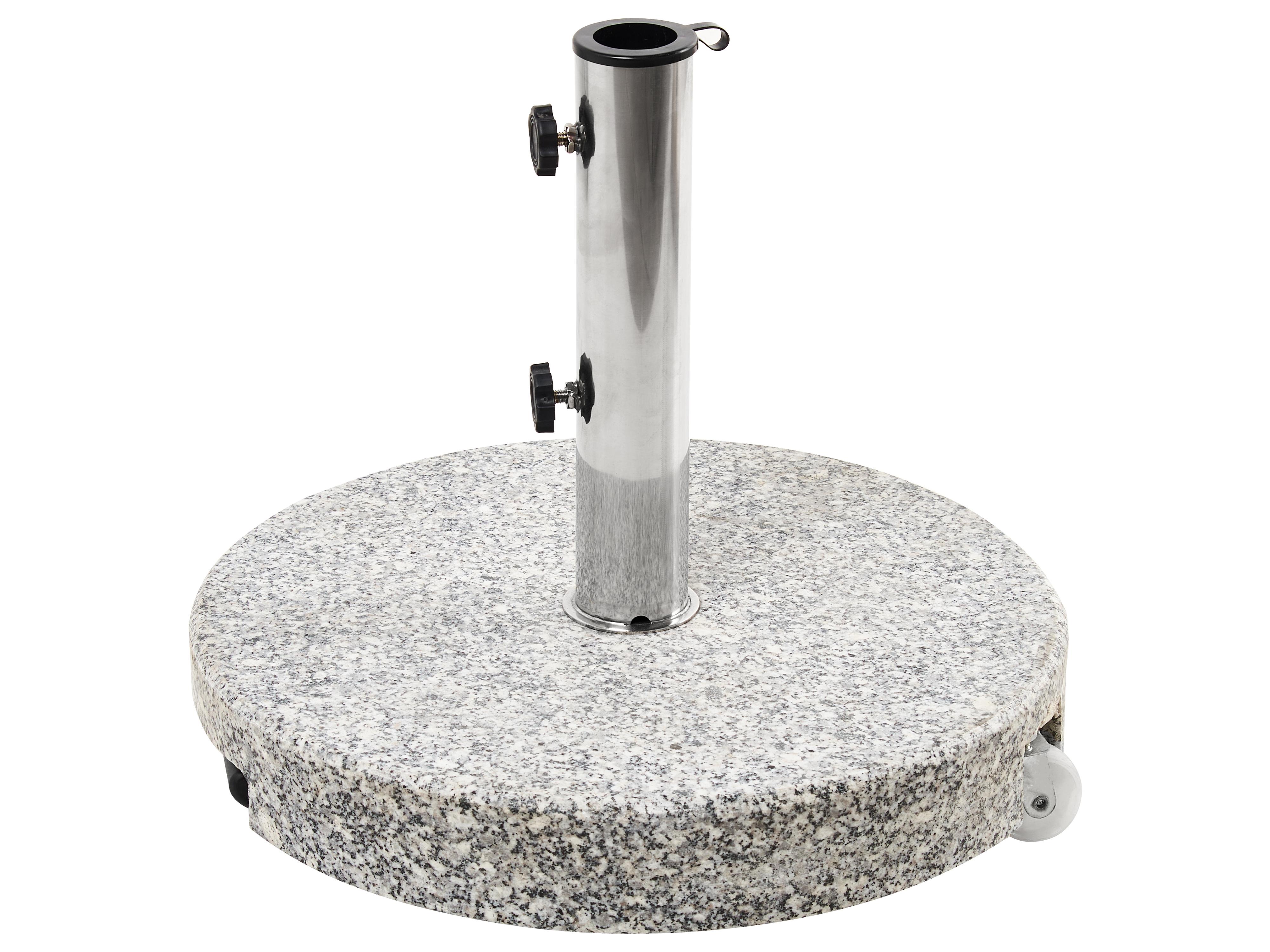 Parasolvoet CERZETO Grijs Rond 30 kg