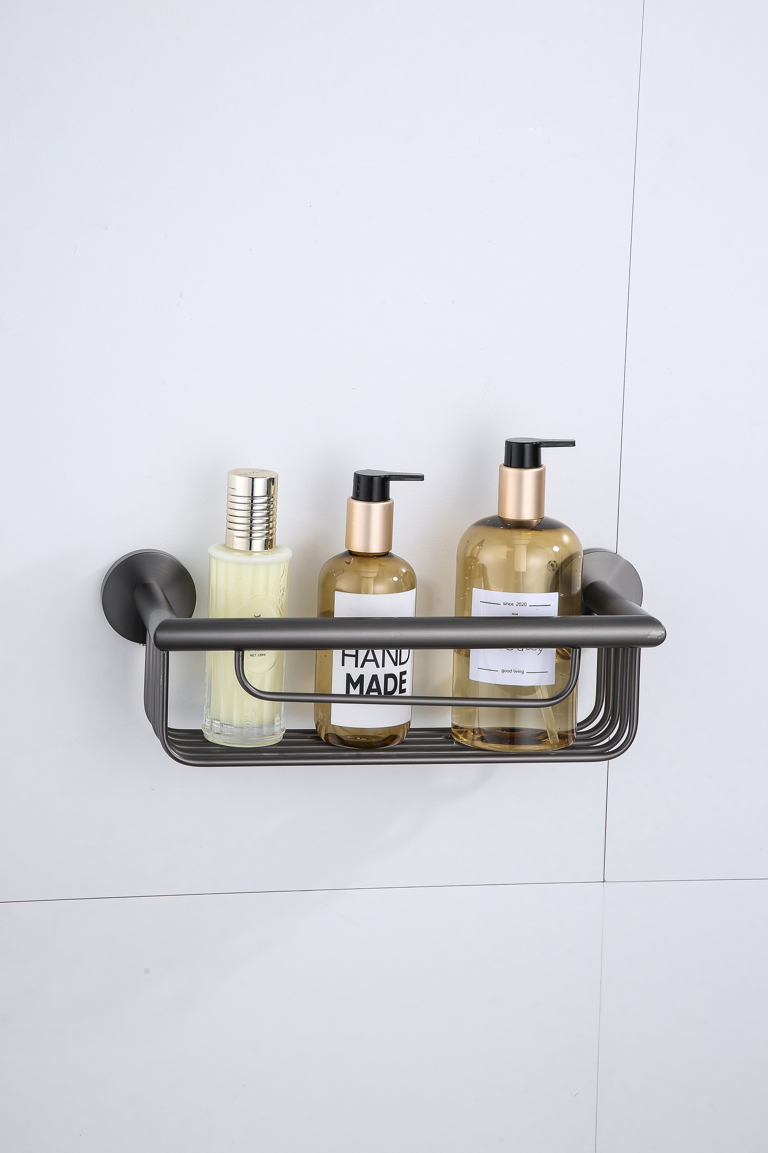 Saniclear Iron shampoo houder verouderd ijzer - gunmetal