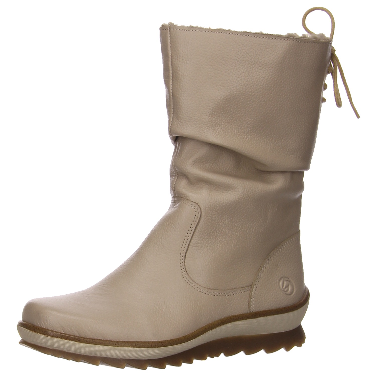 Remonte Stiefel hellbeige weiss/weiss kombi