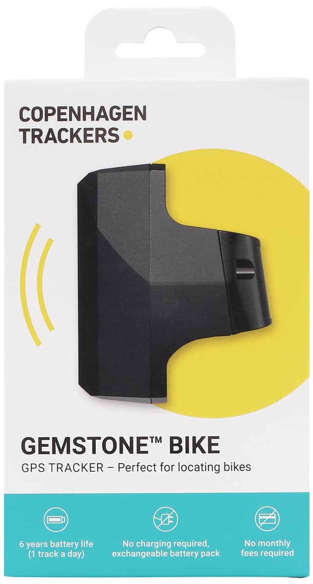 Gemstone Bike GPS-tracker (sort)