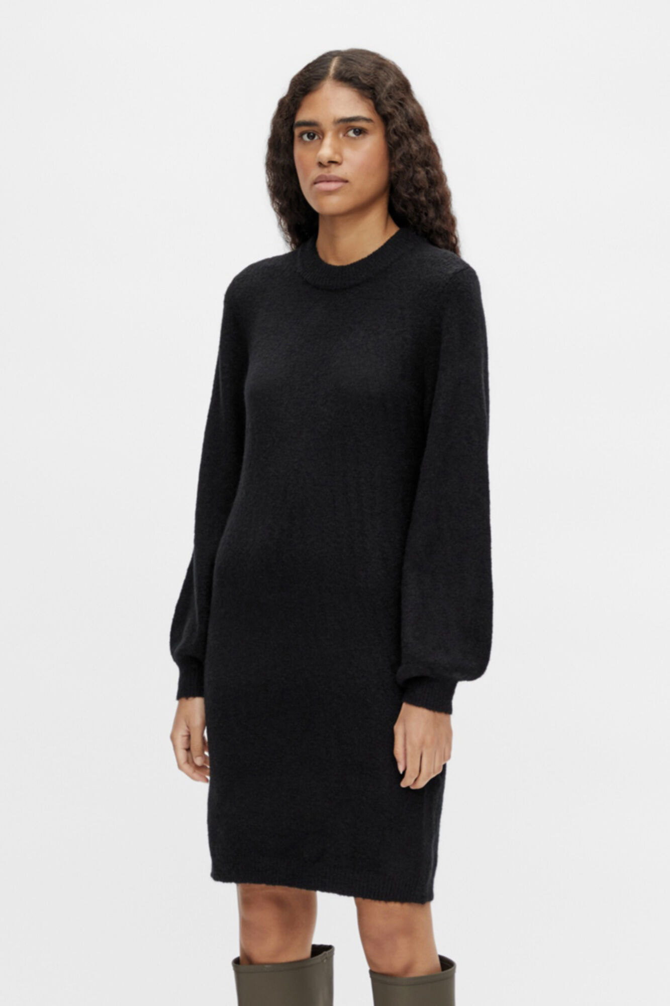 Vestido de malha - Preto