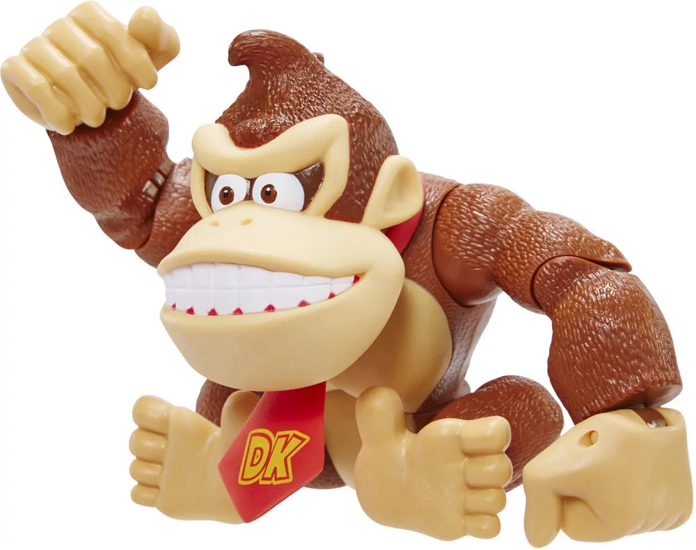 NINTENDO SUPER MARIO - FIGURINE DONKEY KONG DELUXE 15 CM