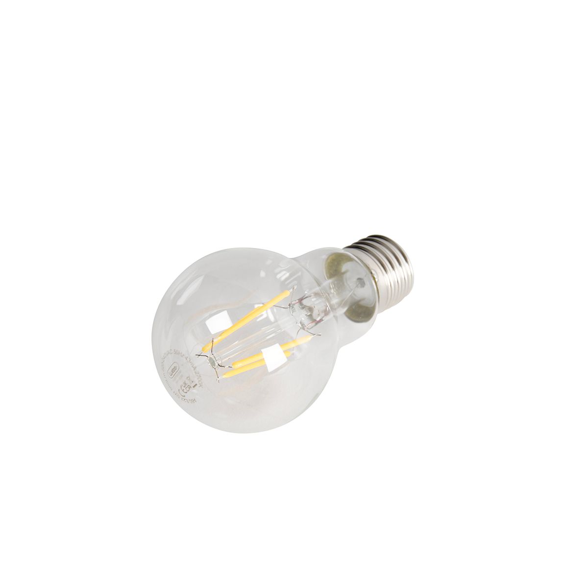 Set van 5 E27 3-staps dimbare LED lamp A60 5W 500 lm 2700K