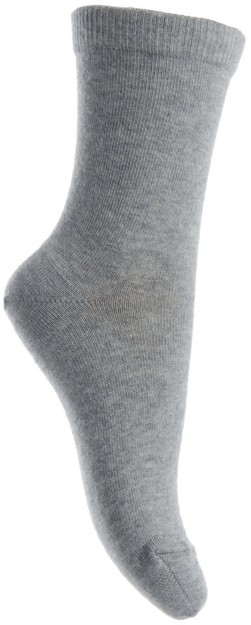 mpKids Ankle Cotton Plain Grå