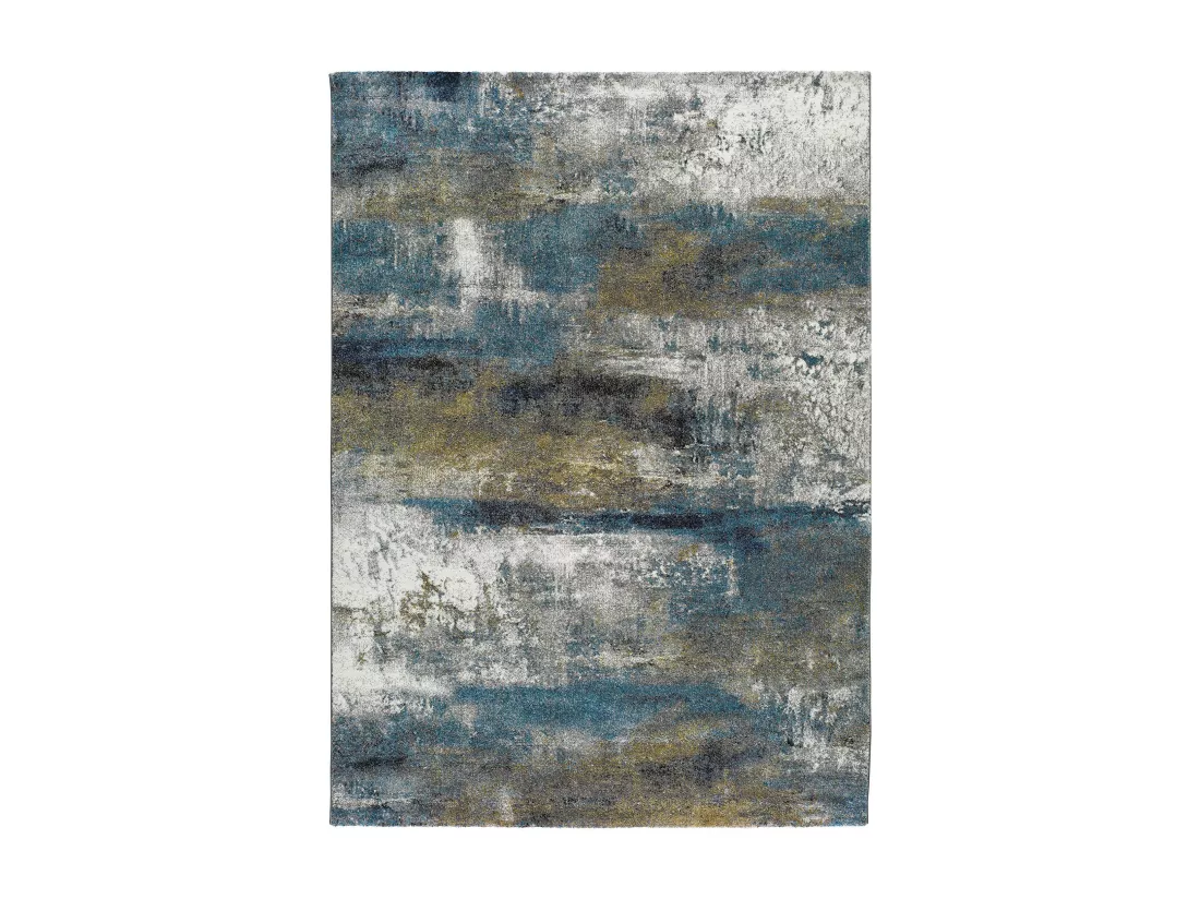 Tapis intérieur - abstrait - multicolore - 140 x 200 cm - KALIA