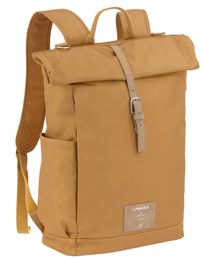 Wickelrucksack GRE ROLLTOP (30x46x14) in curry