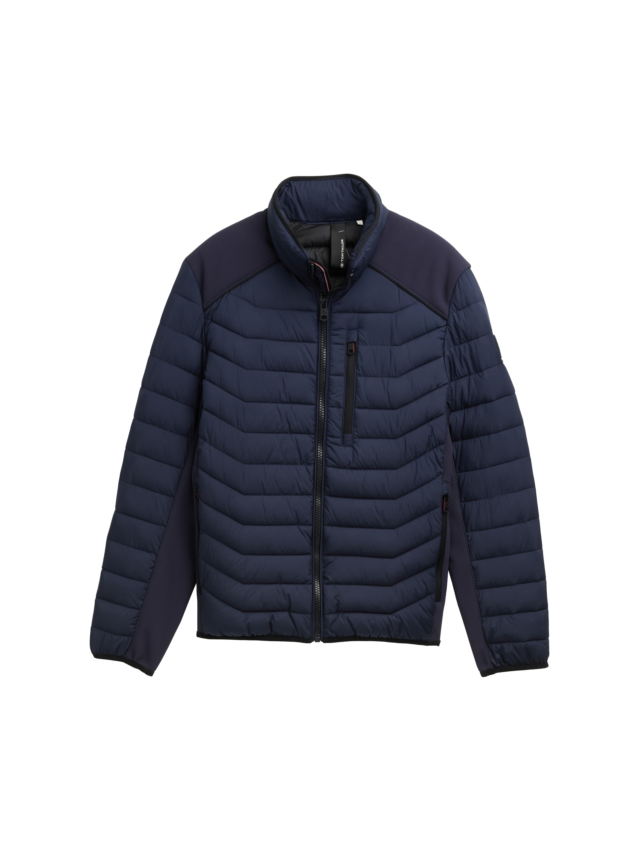 TOM TAILOR Steppjacke ohne Kapuze mit Taschen