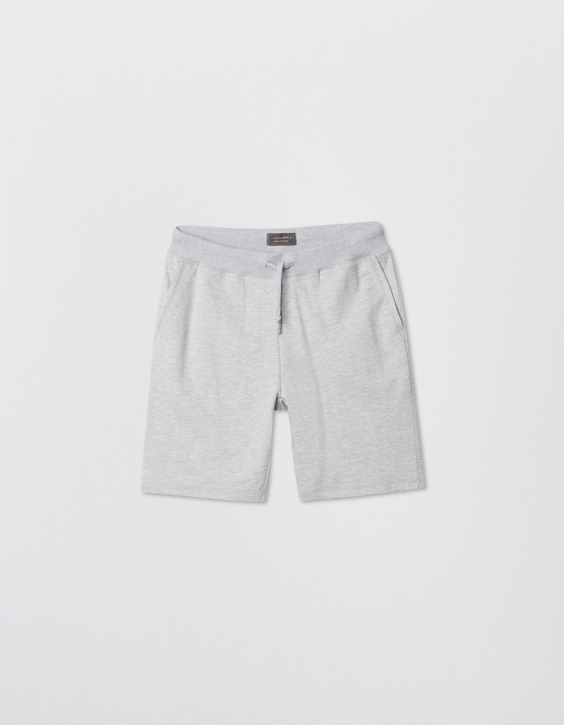 Calções Jogging, Homem, Cinza