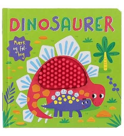 Karrusel Forlag Buch - Mærk Og Føl - Dinosaurer - Dänisch