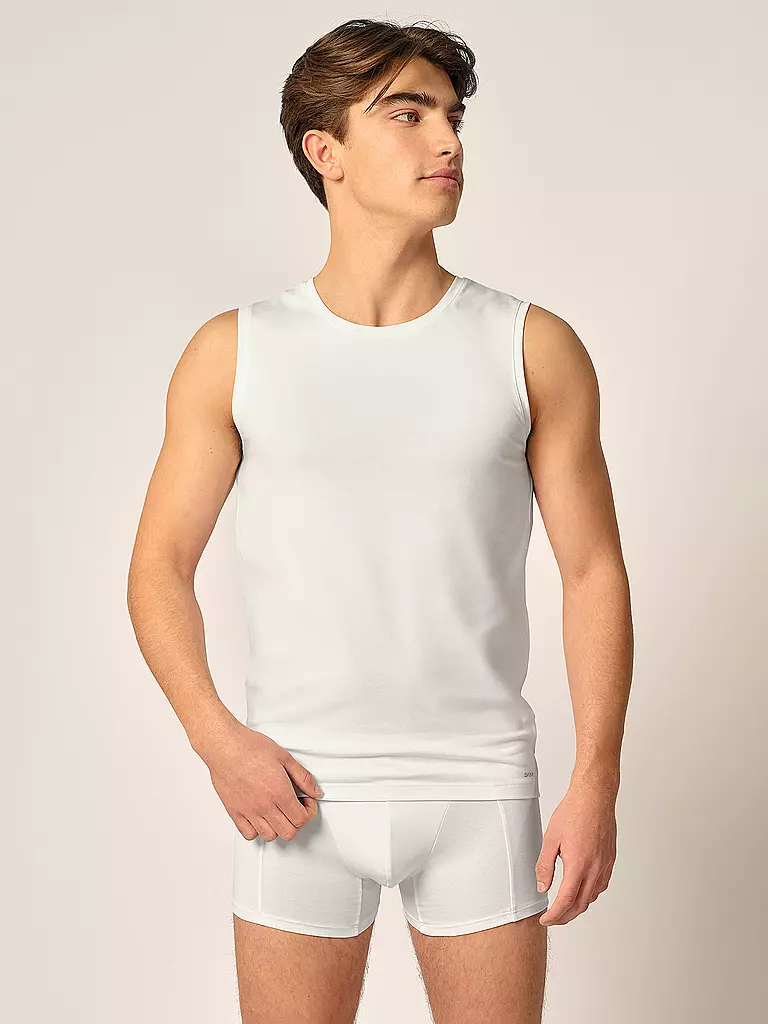 SKINY Shirt white  weiss