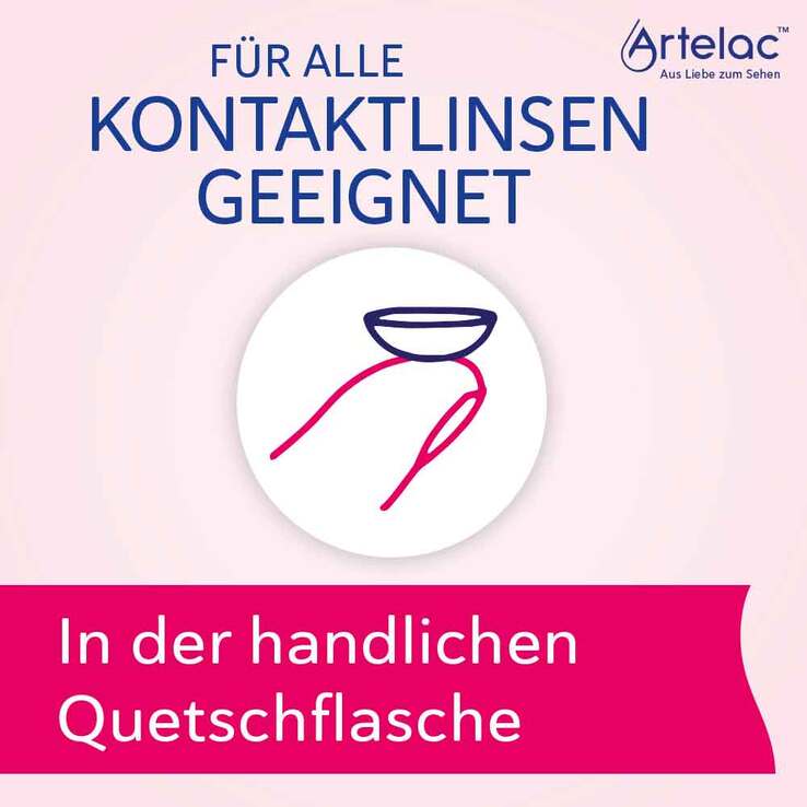 Artelac® Rebalance Augentropfen für gereizte trockene Augen, 3X10 ml