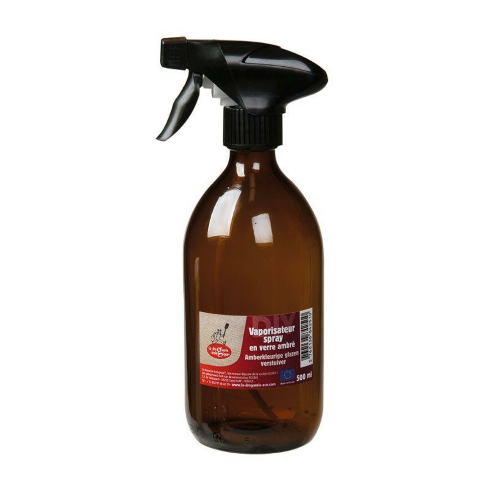 Vaporisateur spray - verre ambré 500 ml