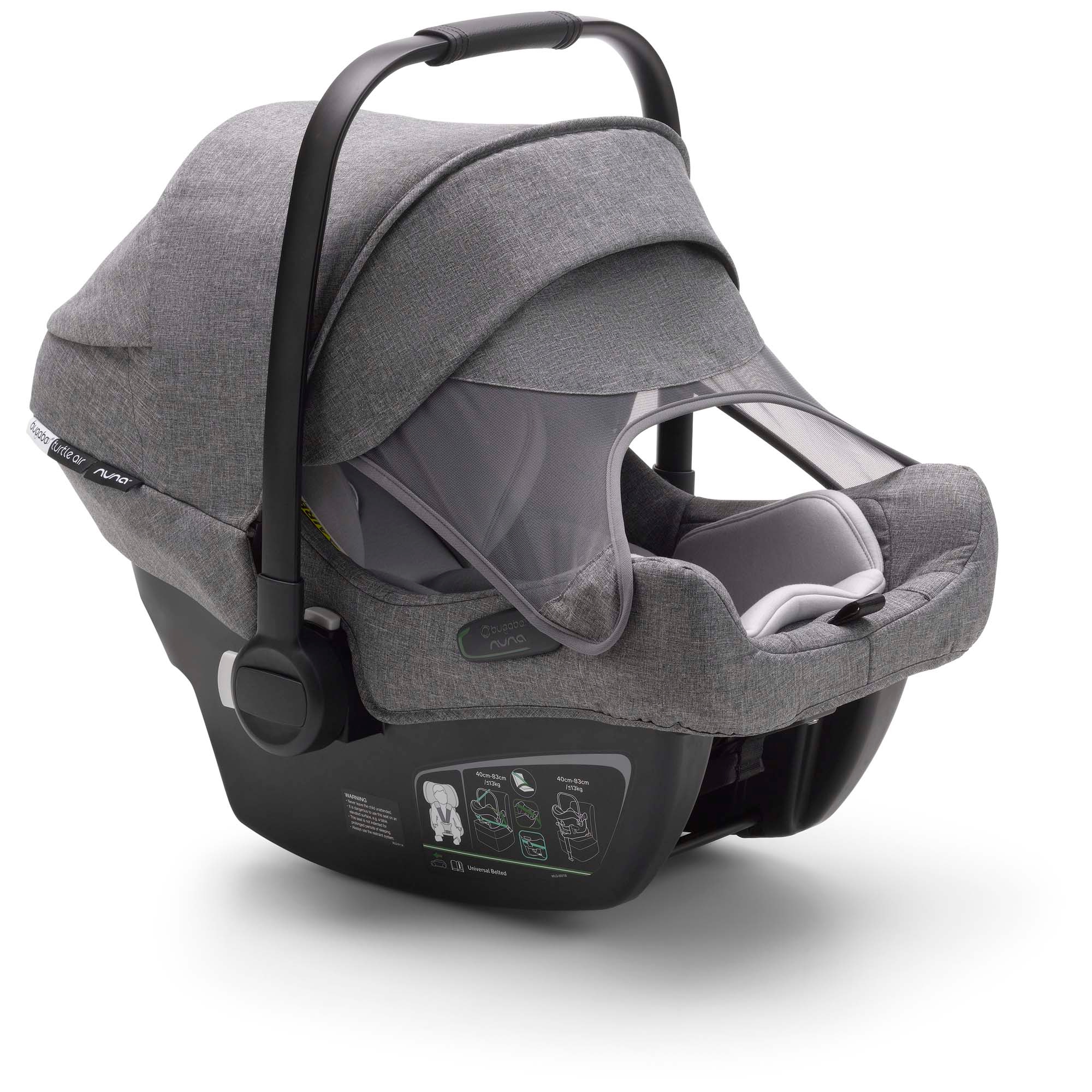 Bugaboo Turtle Air by Nuna Grey