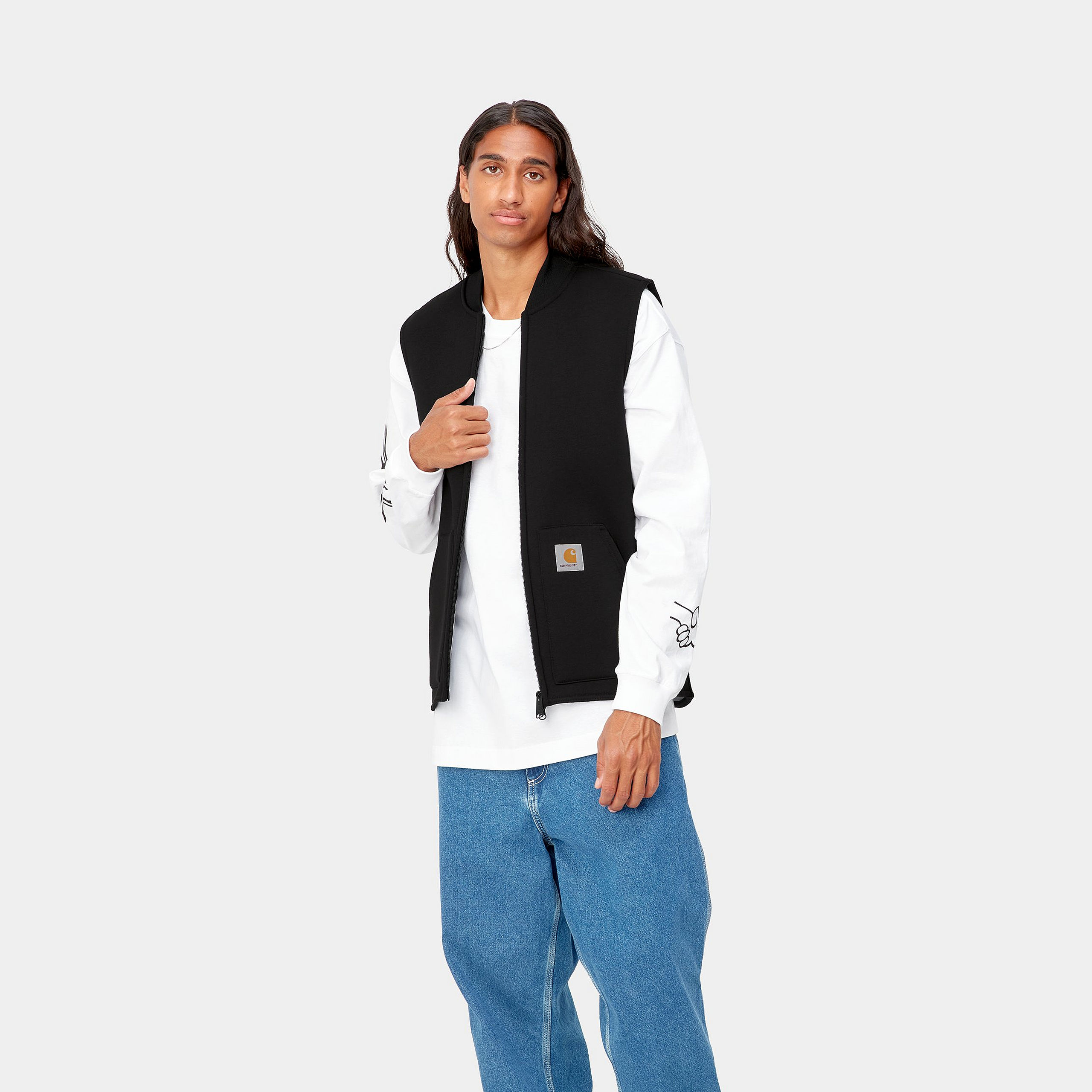 Carhartt WIP Car-Lux Vest Grey Heather