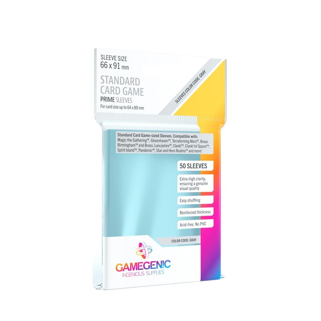 Gamegenic - 50 Prime Sleeves Standard - 66x91
