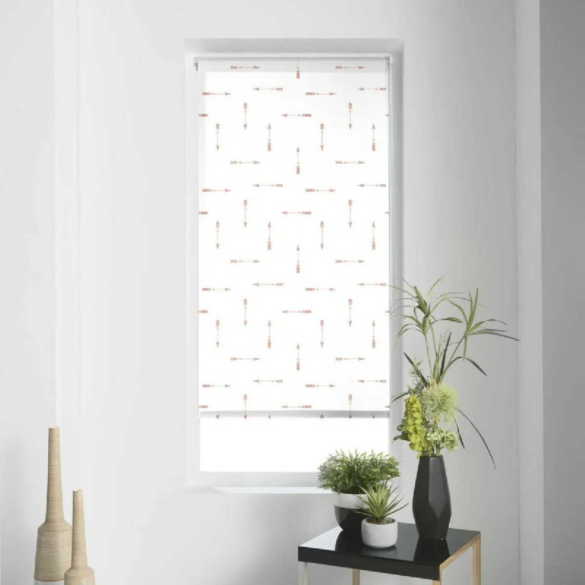 Paris Prix Store Enrouleur Tamisant 90x180 - Blanc