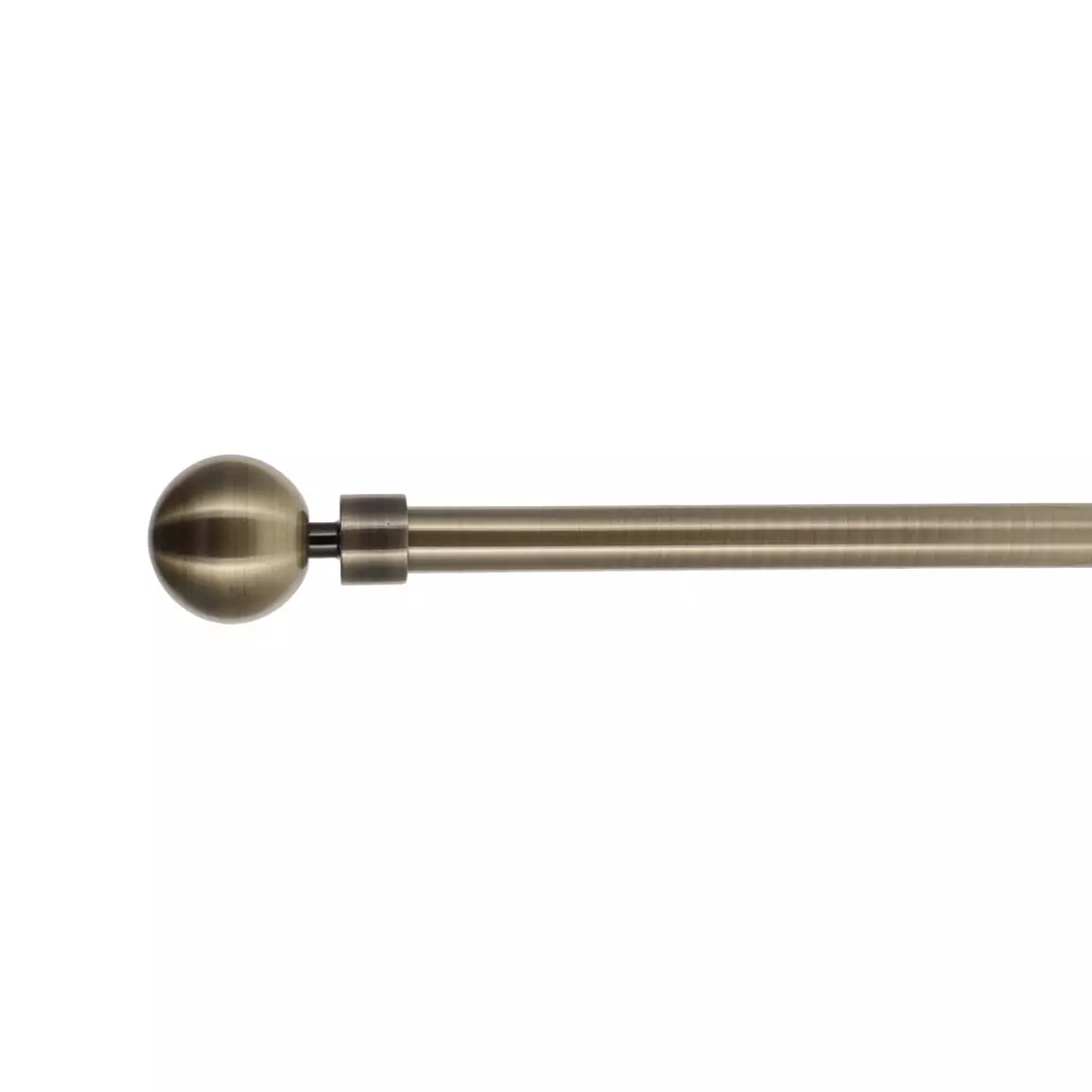 Kit de tringle extensible (L120 - L210 cm / D16 mm) Ariane Bronze