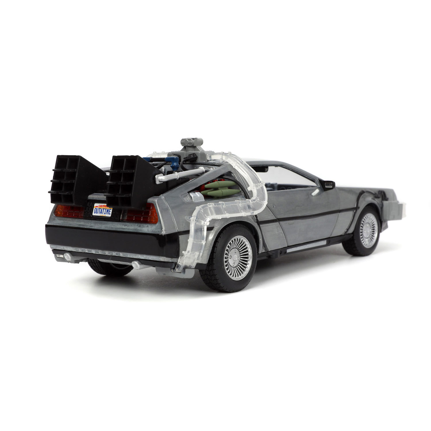 Jada Die-Cast Time Machine Back to the Future 1 Auto 1:24