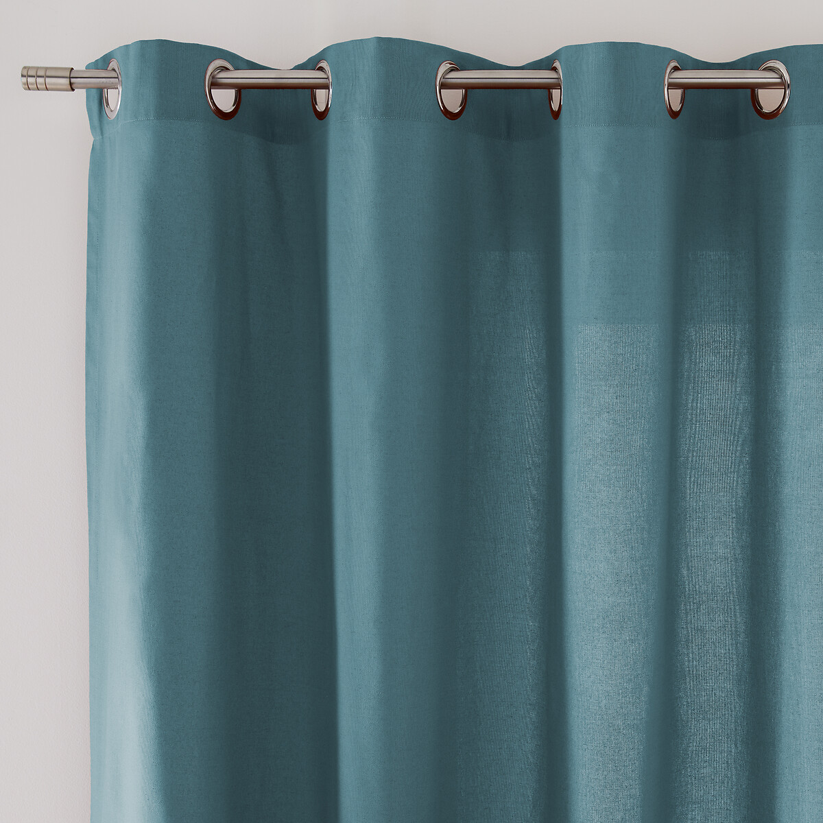 LA REDOUTE INTERIEURS<br>Cortina de algodão com ilhós Cenário