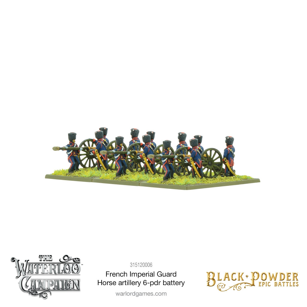 Black Powder - Epic Battles: Waterloo - French Imperial Guard Horse Artillery