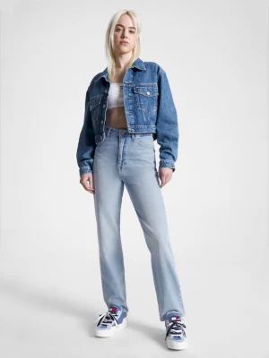 Calça jeans reta Julie Ultra High Rise