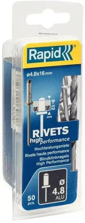 Rapid High performance klinknagel Ø4.8 x 16 mm - 5000390
