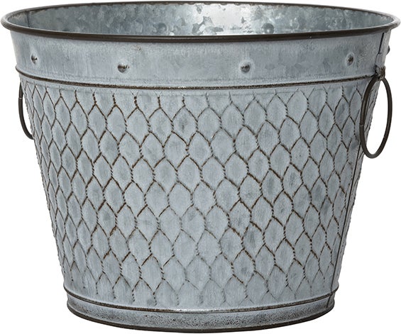 Intratuin bloempot Bente grijs D 23 H 16 cm