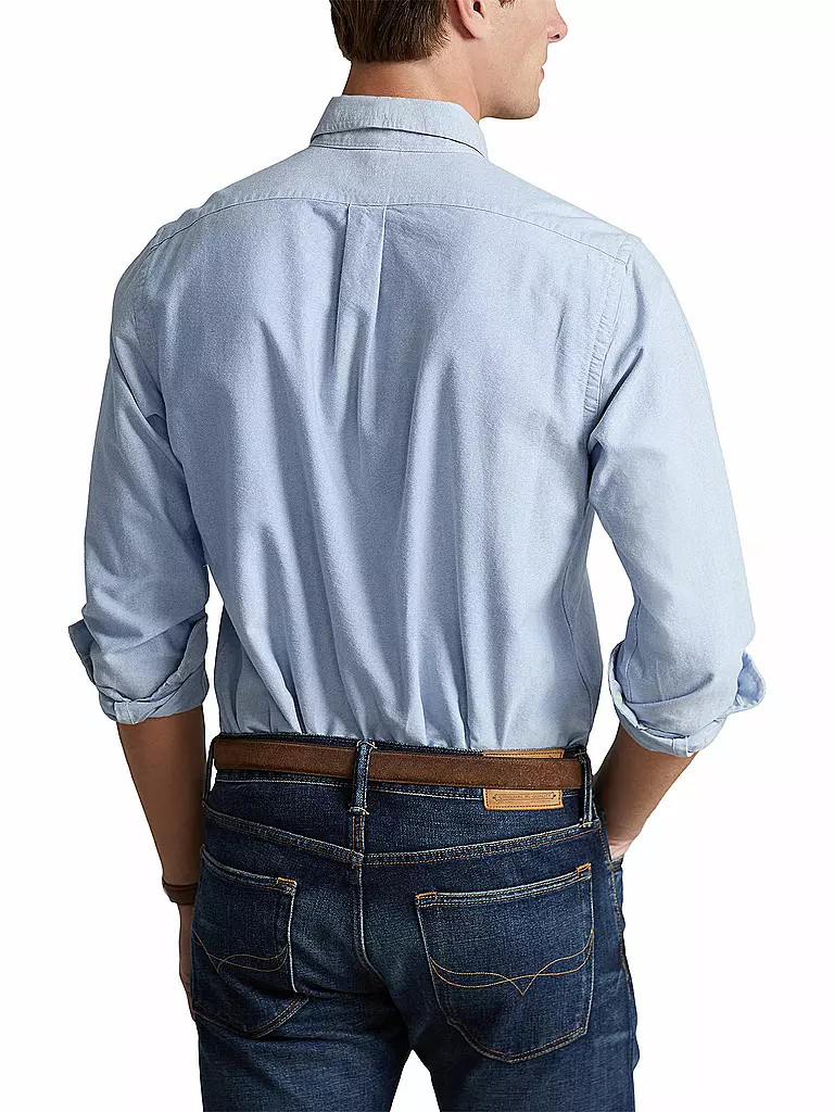 POLO RALPH LAUREN Hemd Slim Fit blau