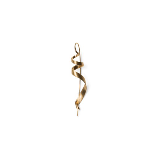 Jane Kønig Ringlet Ørering, Goldplated - Right