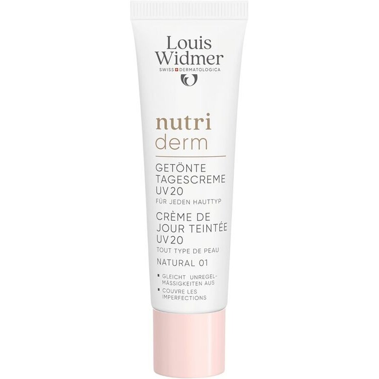 Widmer nutriderm Crème de Jour Teintée UV 20 - Naturel 01 30 ml sans parfum