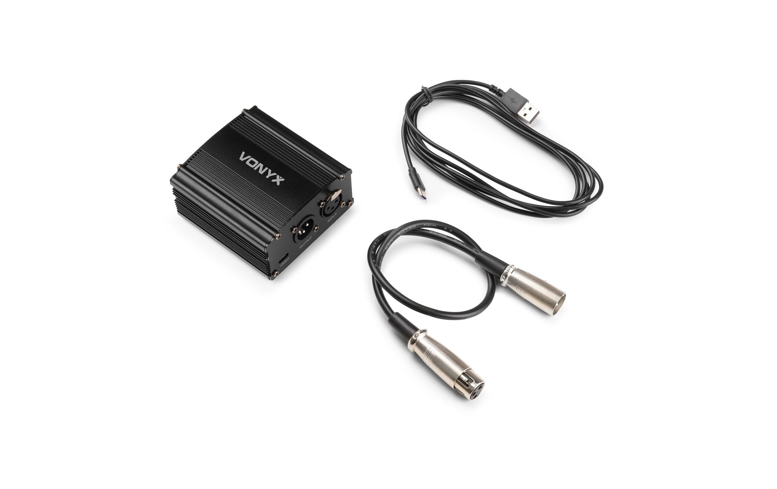 DI-Box VDX10Zuverlässiges, universelles 48-V-Phantomnetzteil