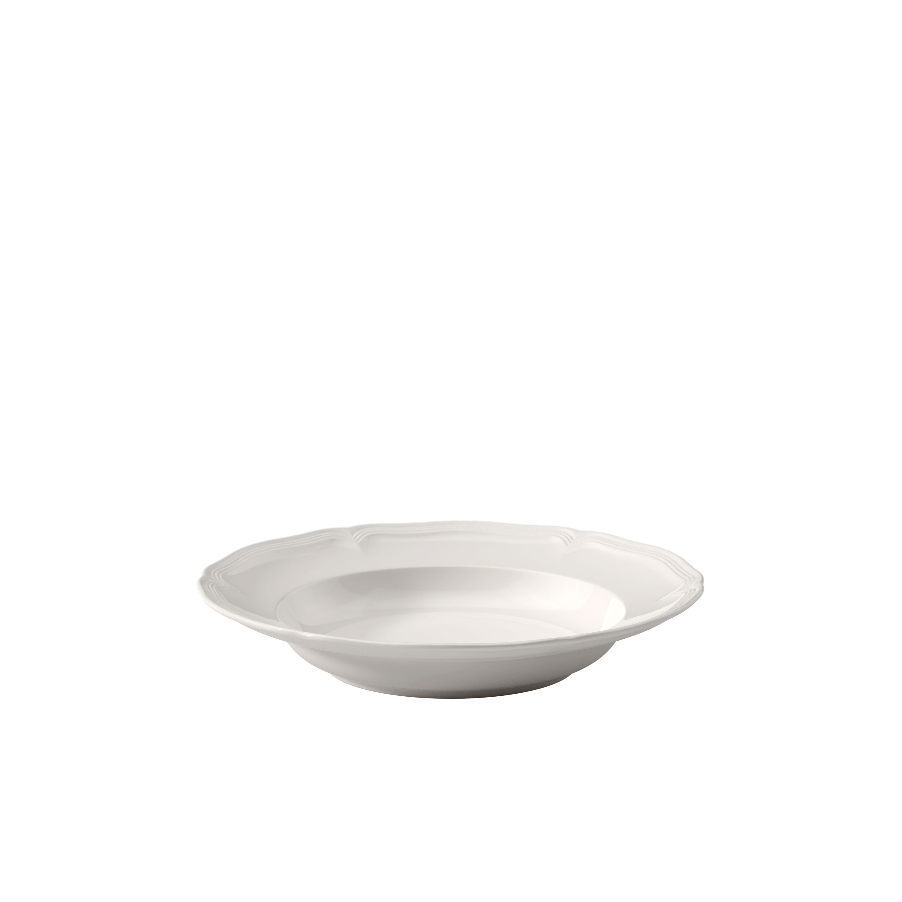 Manoir Soup bowl White, 9'', Premium Porcelain