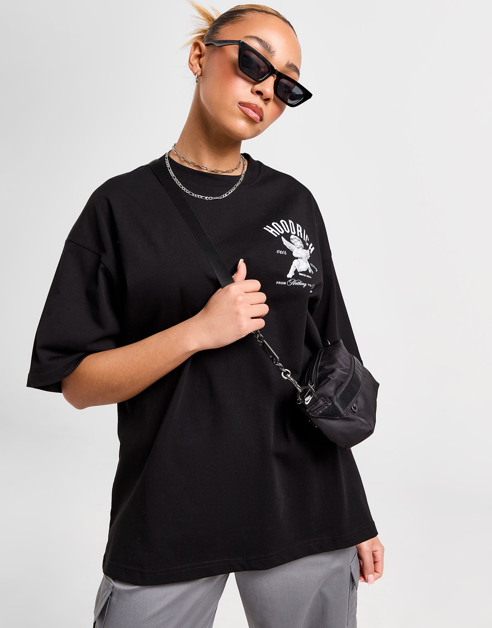 Hoodrich T-shirt Glow Boyfriend Femme