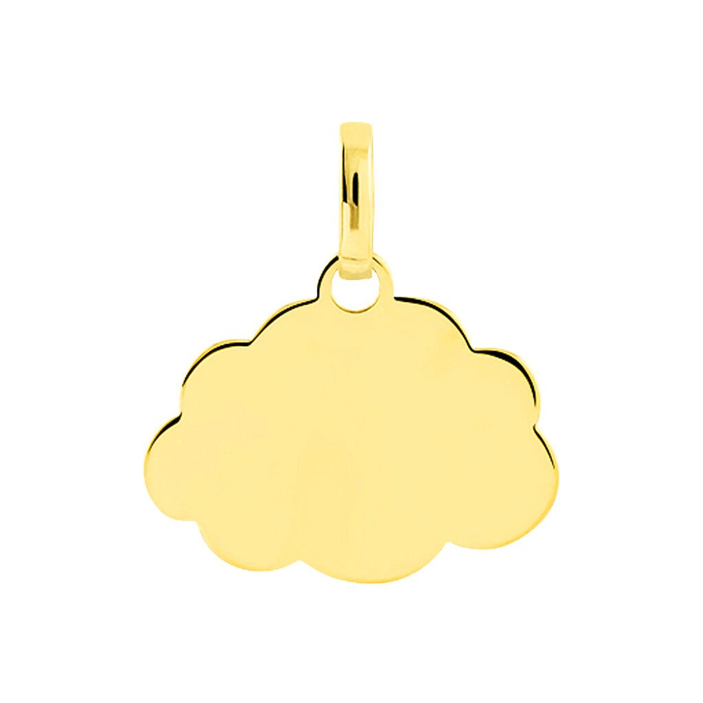 Pendentif Ange Nuage Or Jaune
