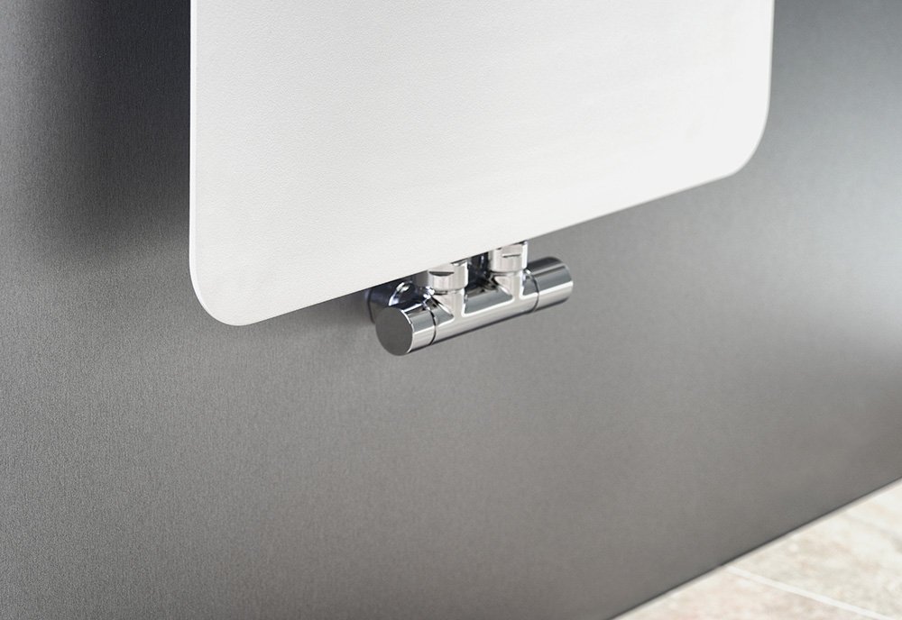 Sapho Tabella badkamerradiator 159x49cm 734W wit mat