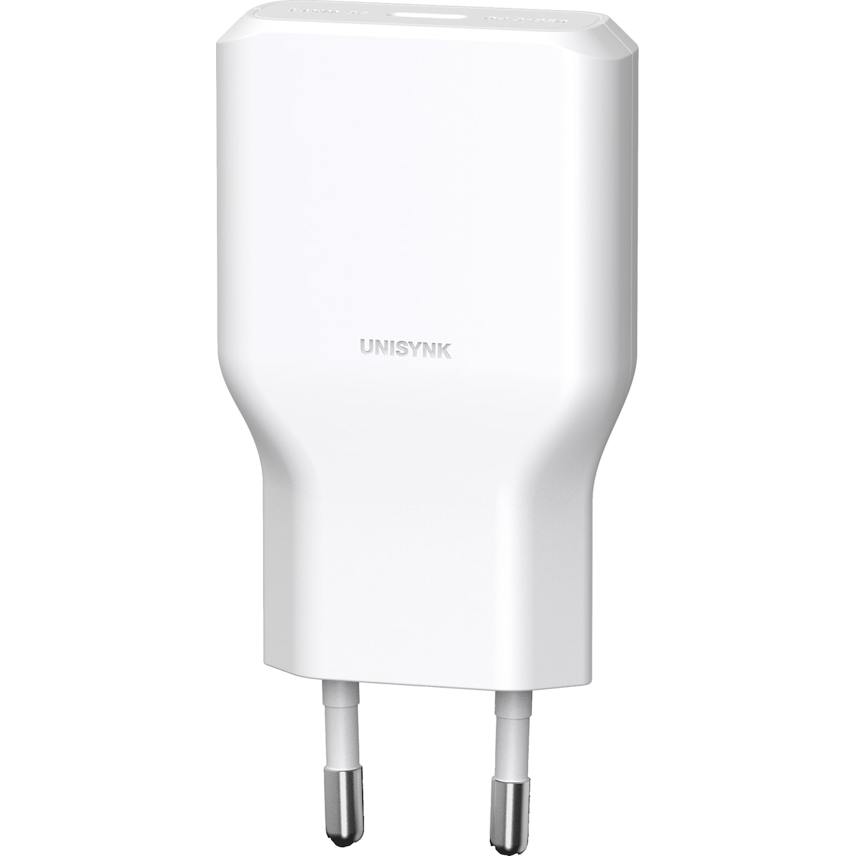 Unisynk G3 36W USB-C lader med 2 m USB-C til Lightning-kabel (hvit)