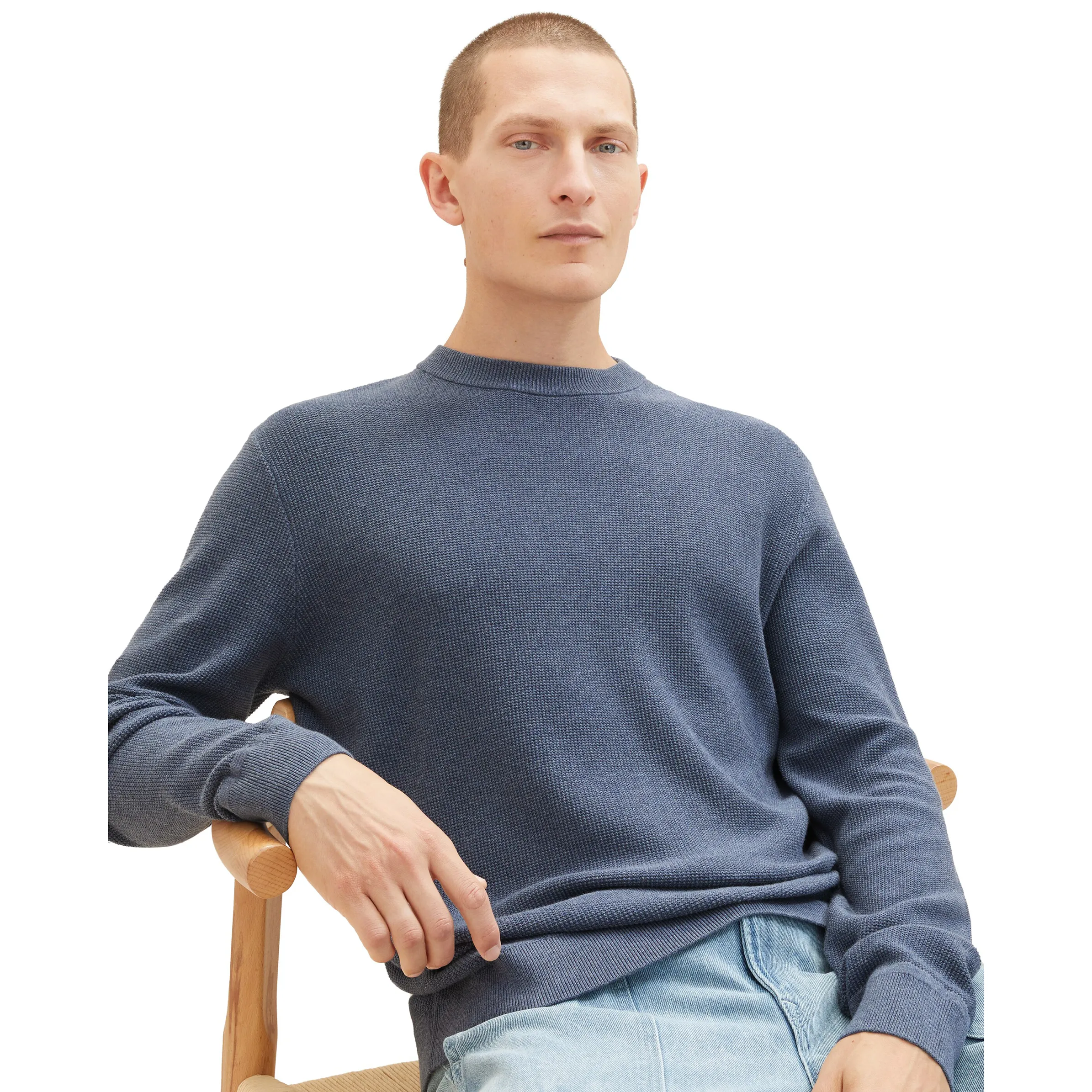 Herren Pullover mit Struktur