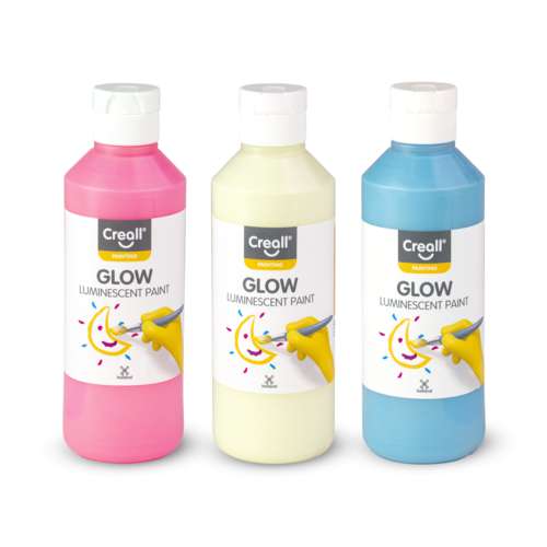 Creall® Glow Fluoreszierende Leuchtfarbe