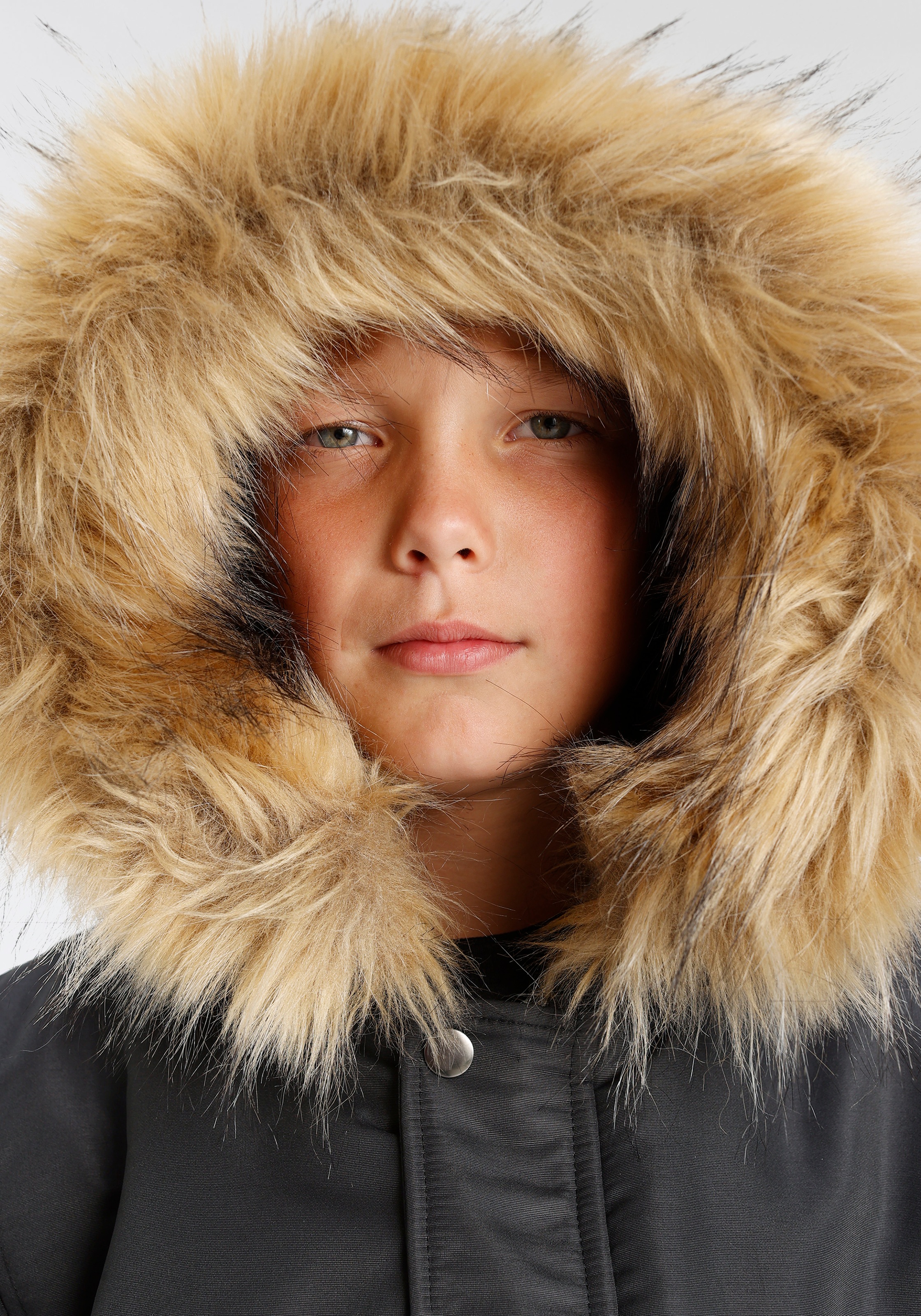 Lonsdale Parka »ROTHLEY - für Kinder« mit Kapuze
