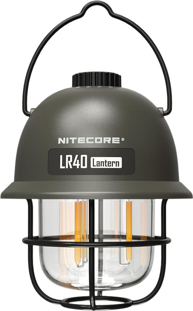 Nitecore Campingleuchte LR 40 Powerbank olive