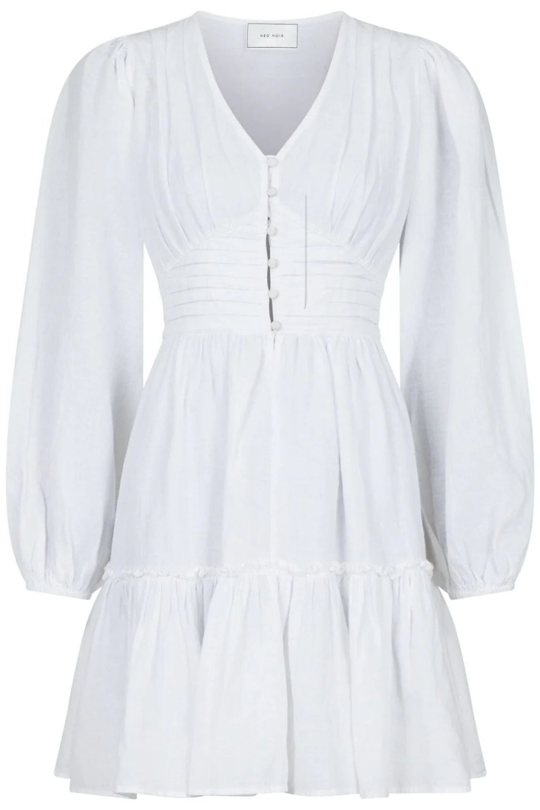 Neo Noir Rihana Linen Dress