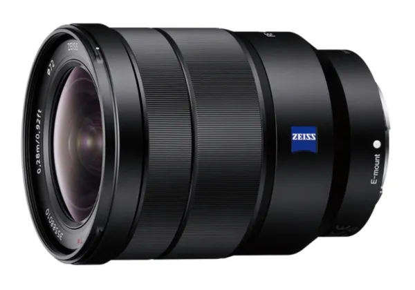 Sony SEL1635Z, Bred zoomlinse, 10/12, 16 - 35 mm, Billedstabilisator, Sony E