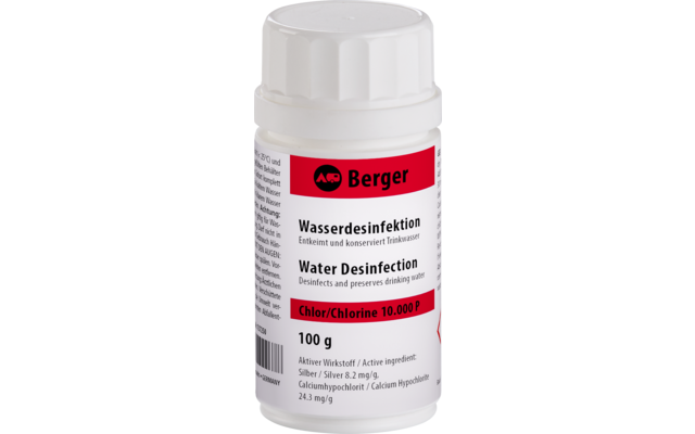 Berger Wasserdesinfektion -mit Chlor-